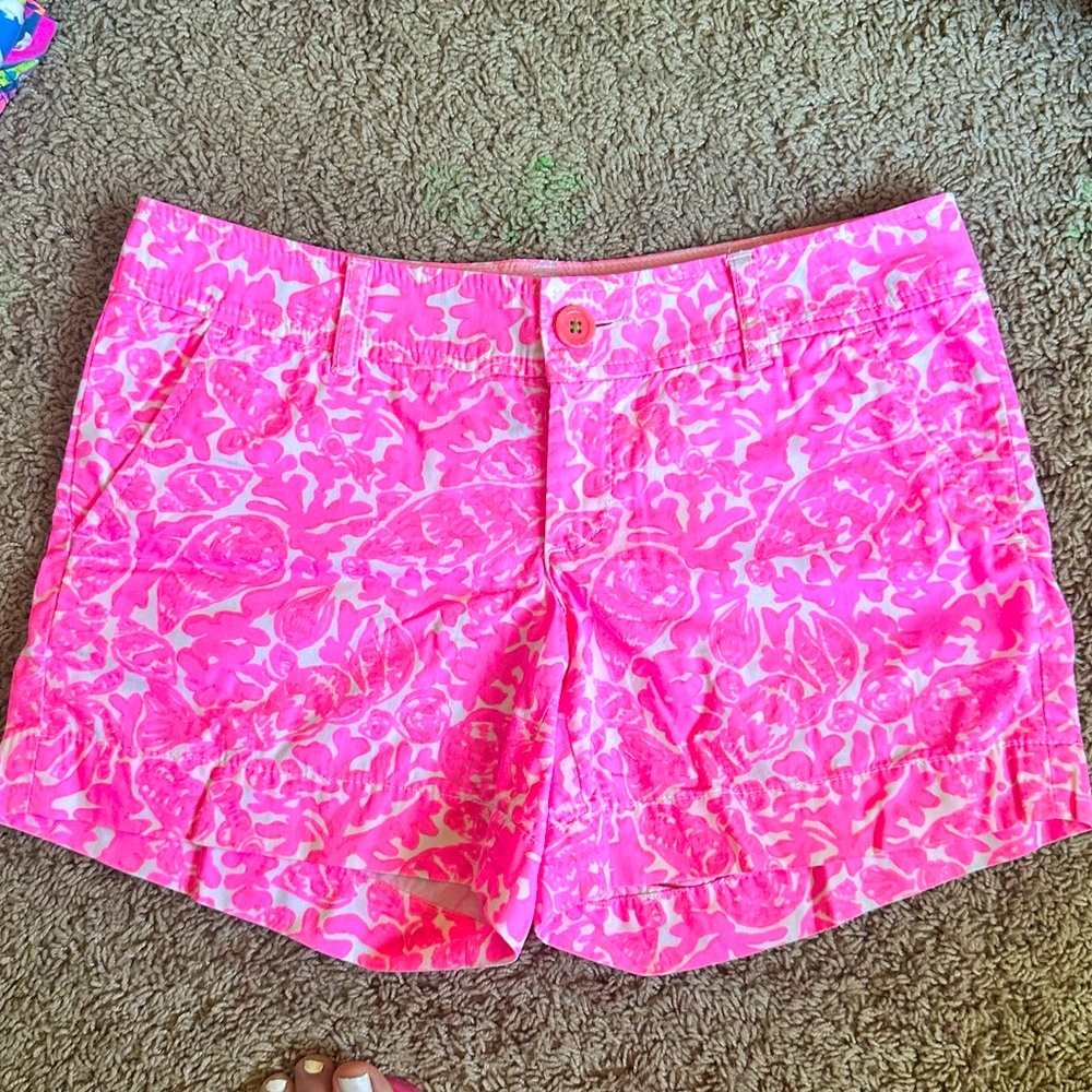 EUC Size 2 Mini Party Favors Lilly Pulitzer Callahan Shorts